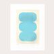Duo of 40x30cm Twist and Asti paintings by Eawy