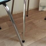 4 chaises en Formica bleues