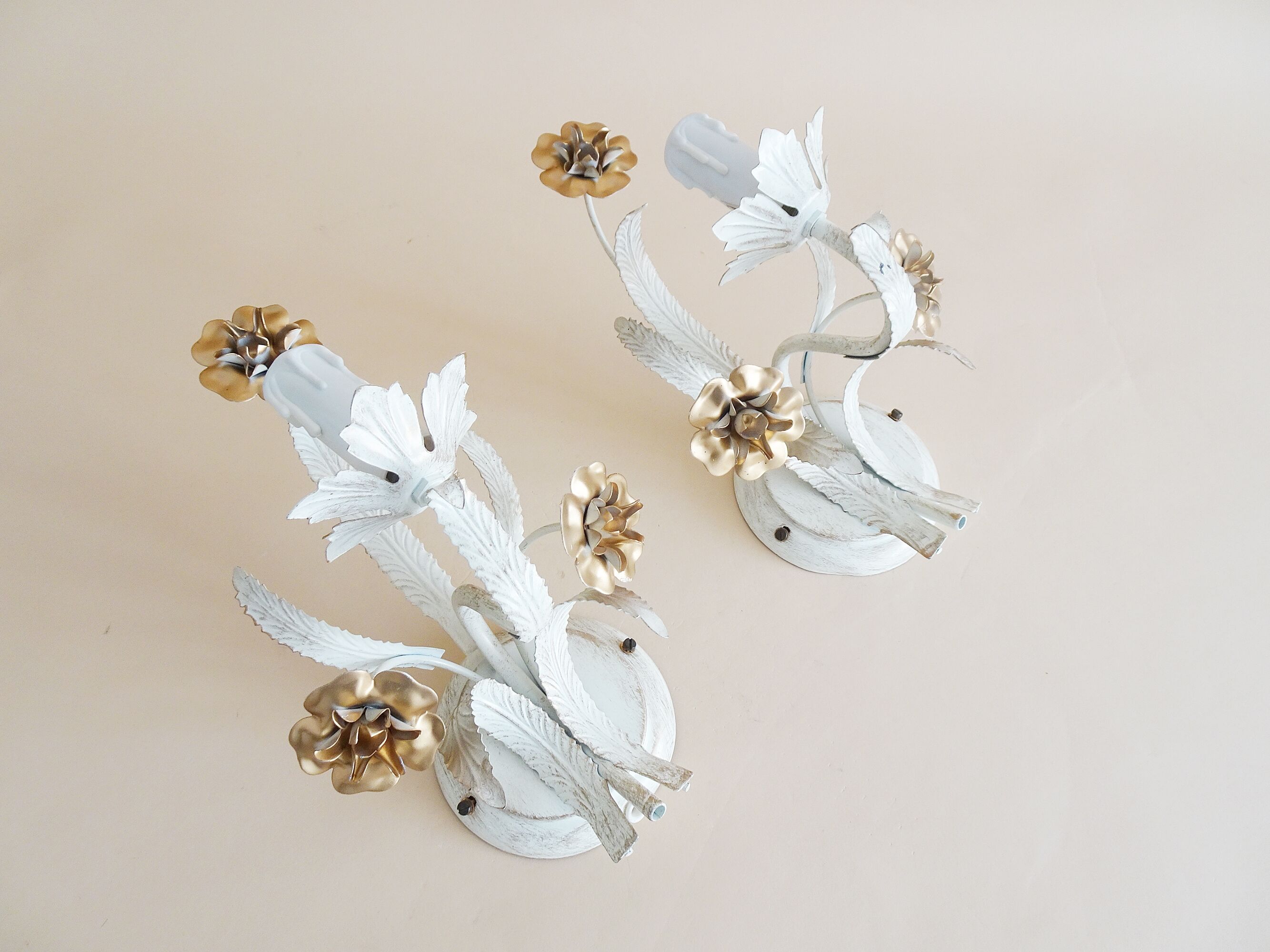 Wall lamp set in the Florentine style by Fischer Leuchten