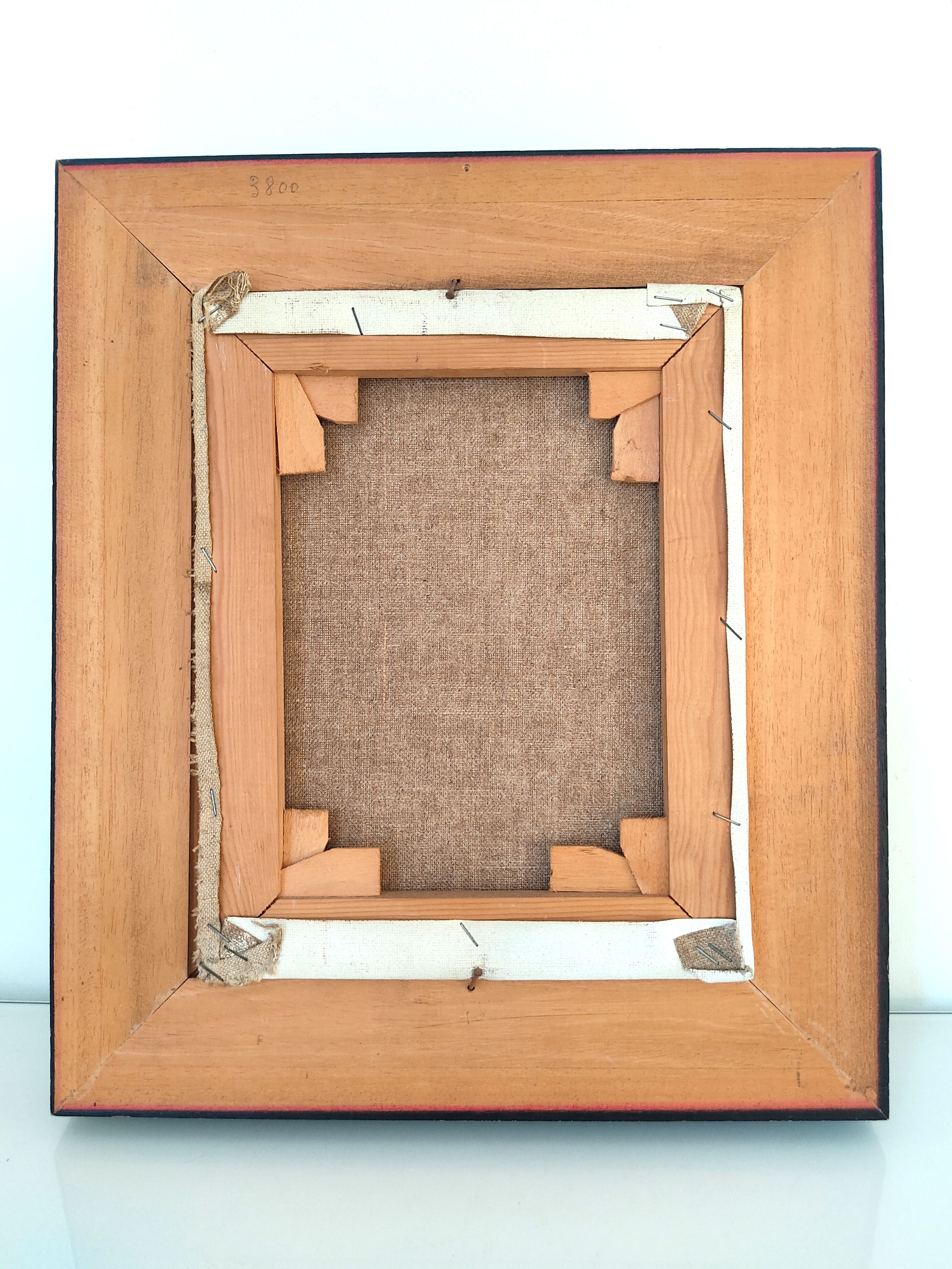 Bouquet of flowers, oil on canvas