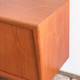 Buffet danois Mid-Century en teck par Axel Christensen Odder pour Odder Møb