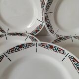 Longchamp Paimpol model plates