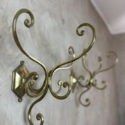 Paire de patères en Laiton