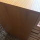 Vintage chest of drawers 1980's blond beech 5 drawers