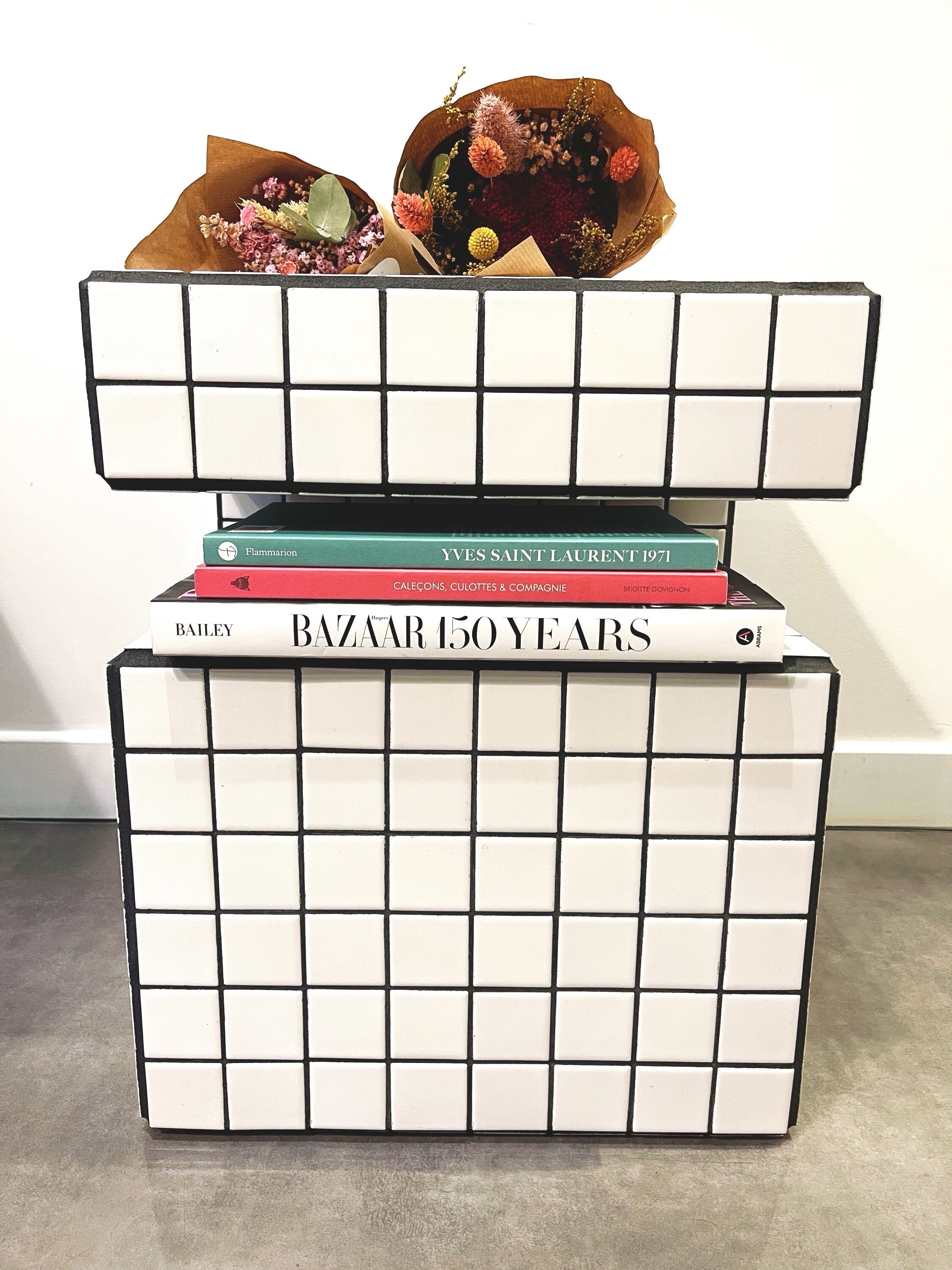 Ceramic bedside table