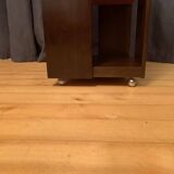 Table d'appoint mobile, années 1970.