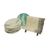 Asparagus service /luneville k g /vintage