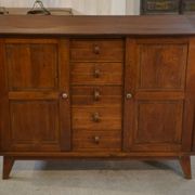 Buffet reconstruction en chêne par René Gabriel 1940’s