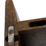Vintage Danish rosewood wall shelf open floating shelf 60s design