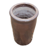 Old Large Stoneware Salt Pot