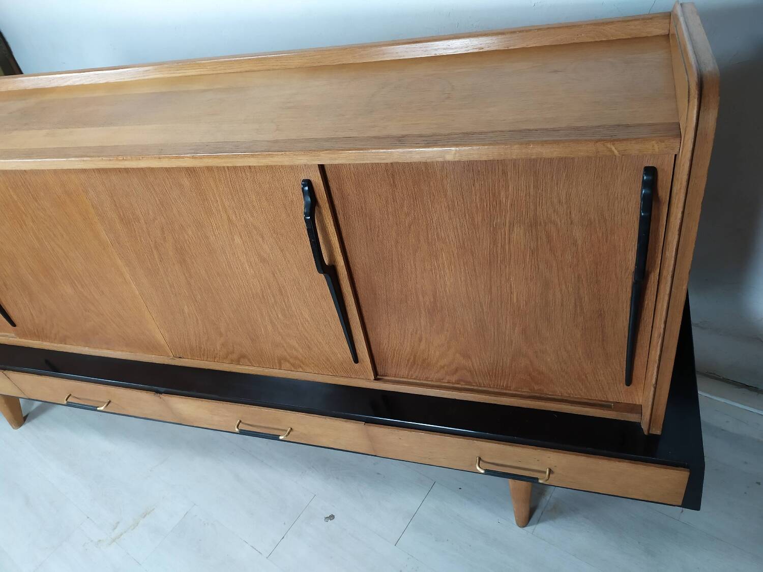 Vintage oak enfilade