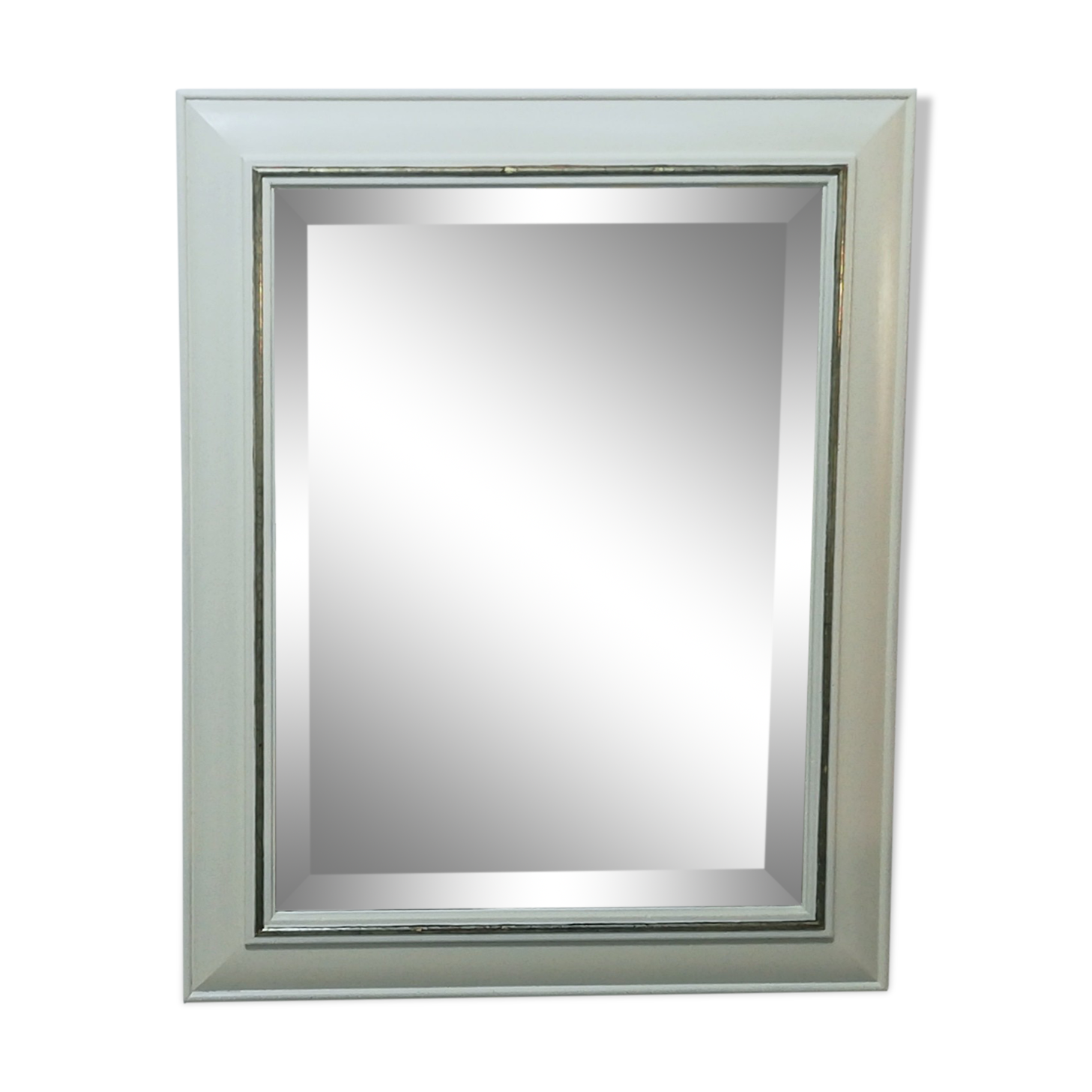 Beveled mirror Shabby style dimensions 54x47cm