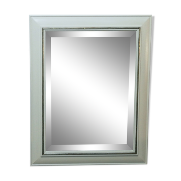 Miroir biseauté de style Shabby 54x47cm