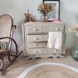 Commode art déco pied moustache