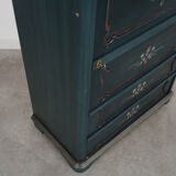 Pine laundry cabinet, Danish design, 1960s, production: Denmark