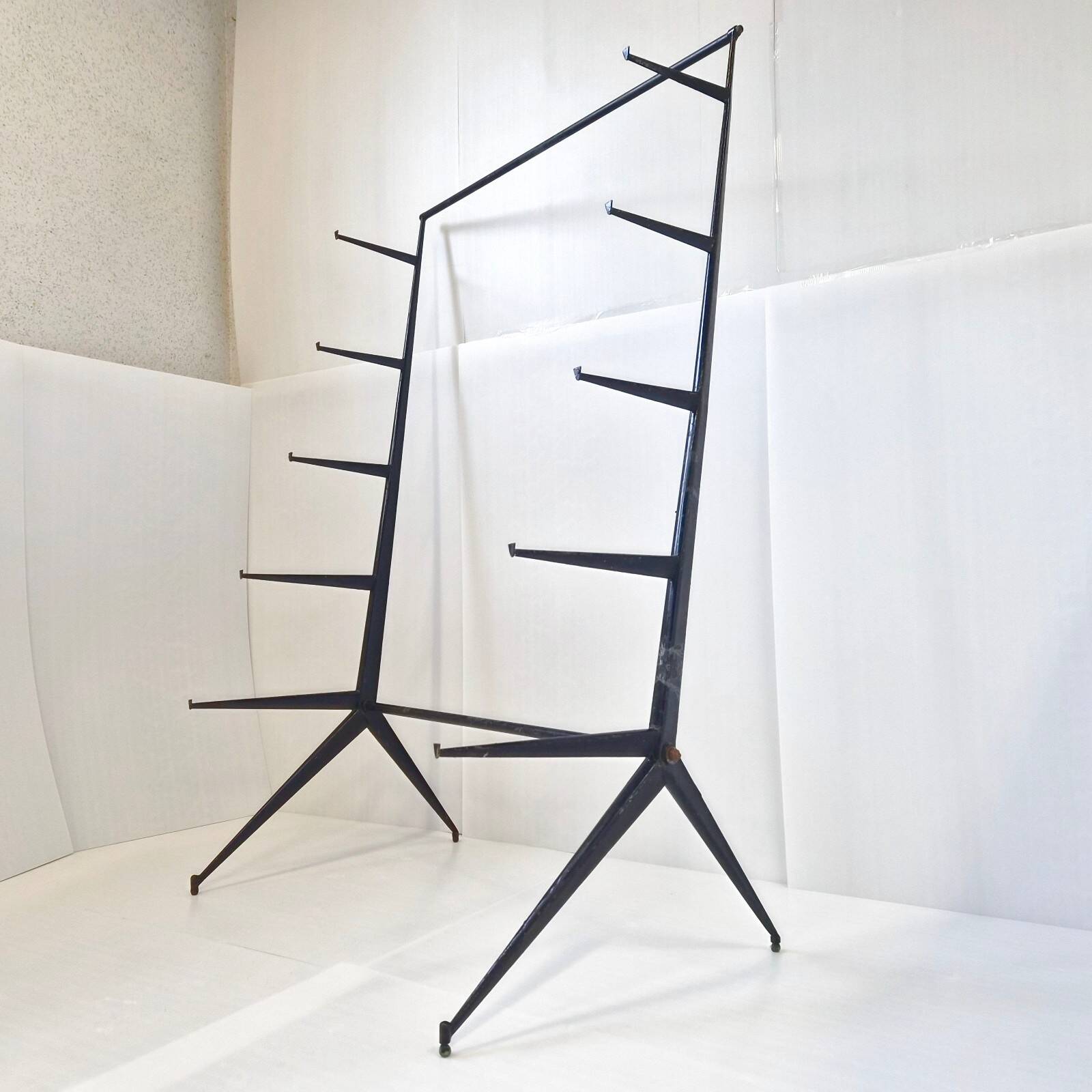 Vintage shelf 1950 compass legs jean prouve maurice novarina buvette evia