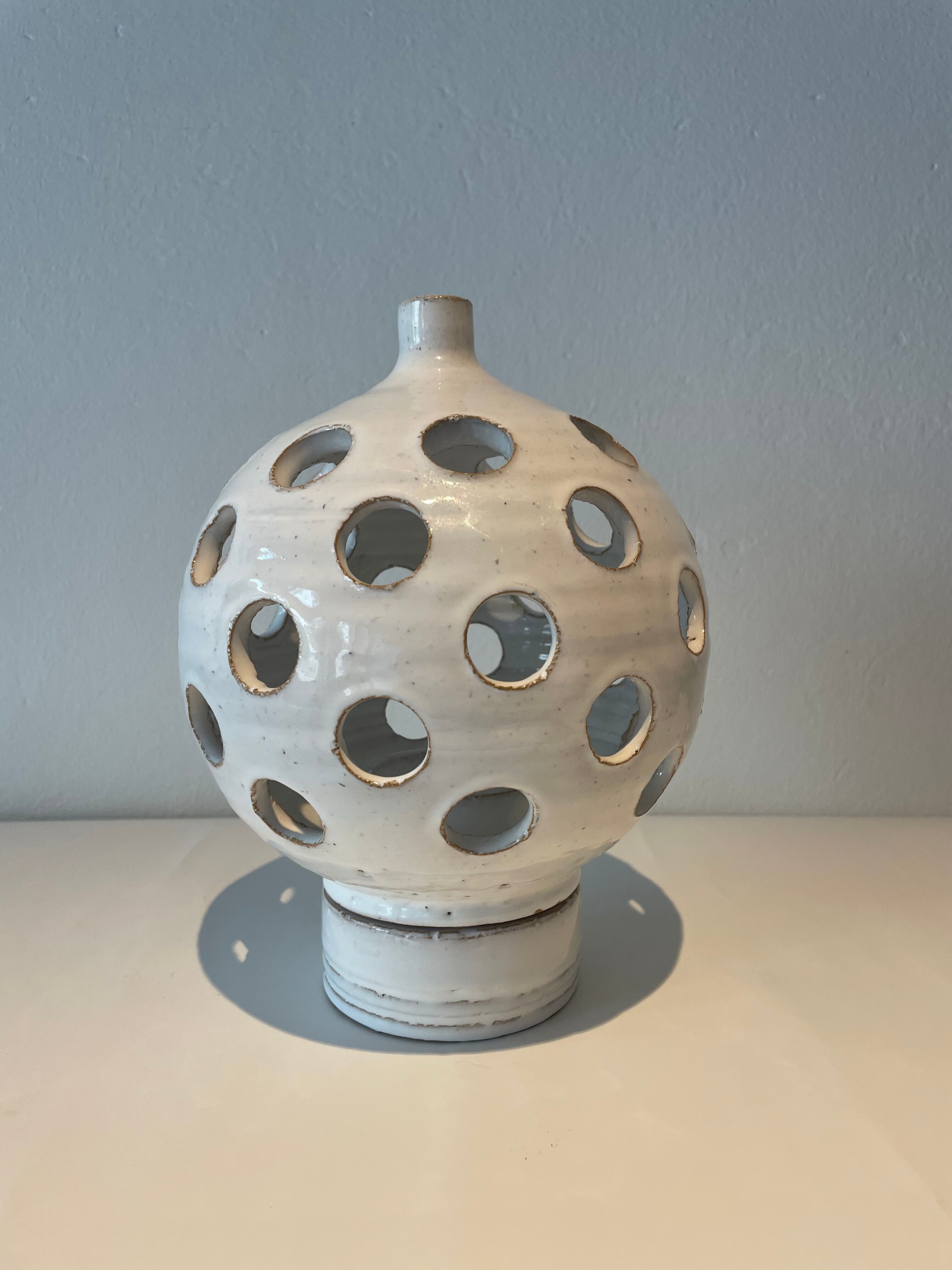 Ceramic lantern or candle holder