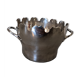 Silver metal planter, Plasait goldsmith