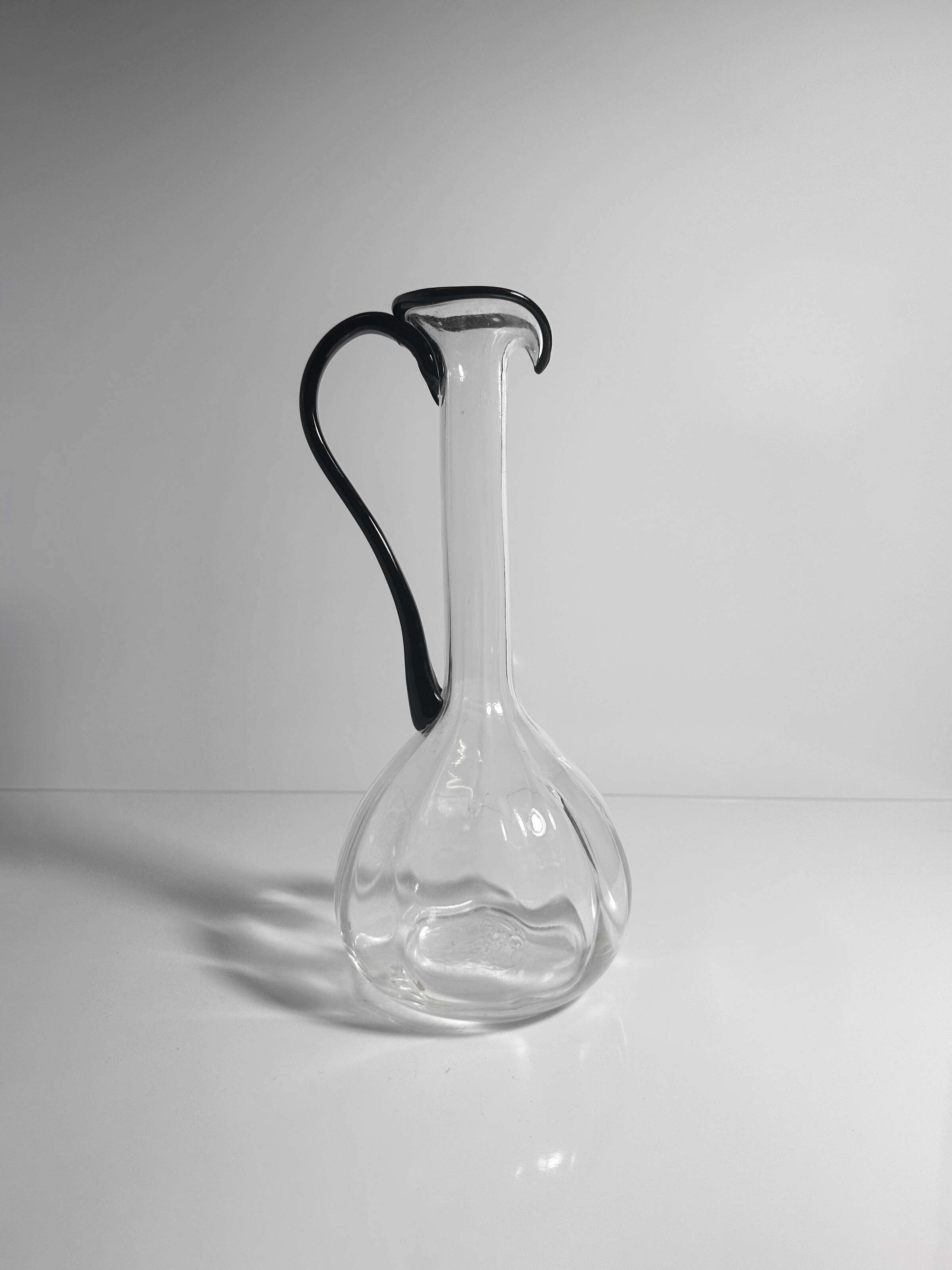 Vintage 1970s Murano handled Vase