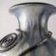 Roger Guérin Belgian Art Deco Stoneware & Wrought Iron Vase 1930s