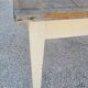 Table de ferme cuisine rustique ancienne -1m30