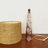 Large Murano glass table lamp