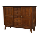 Oak buffet reconstruction by René Gabriel 1940s