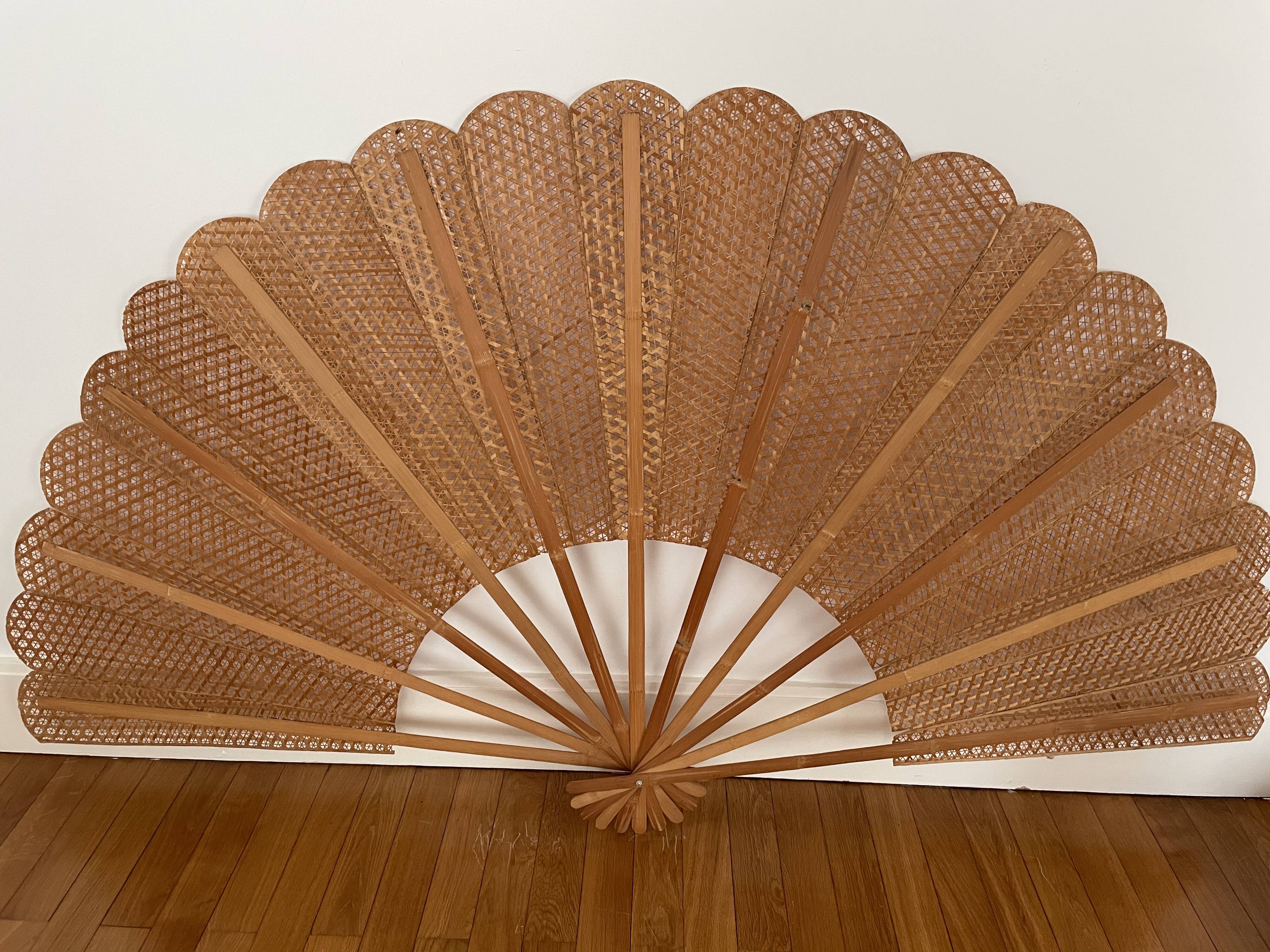 Maxi fan in cannage 200 cm