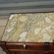 Art Deco sideboard in walnut with a marble top