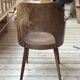 Lubomir Hofmann wooden armchair with armrests