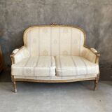 Bench 2 seats Louis XVI