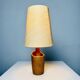 Model 2020 Cylindrical Desk Lamp In Wood By Markslojd Ab, Sweden 1960S