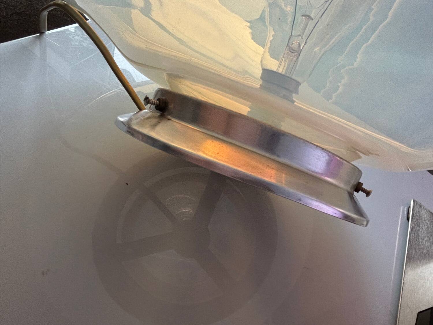 Vintage Murano glass table lamp