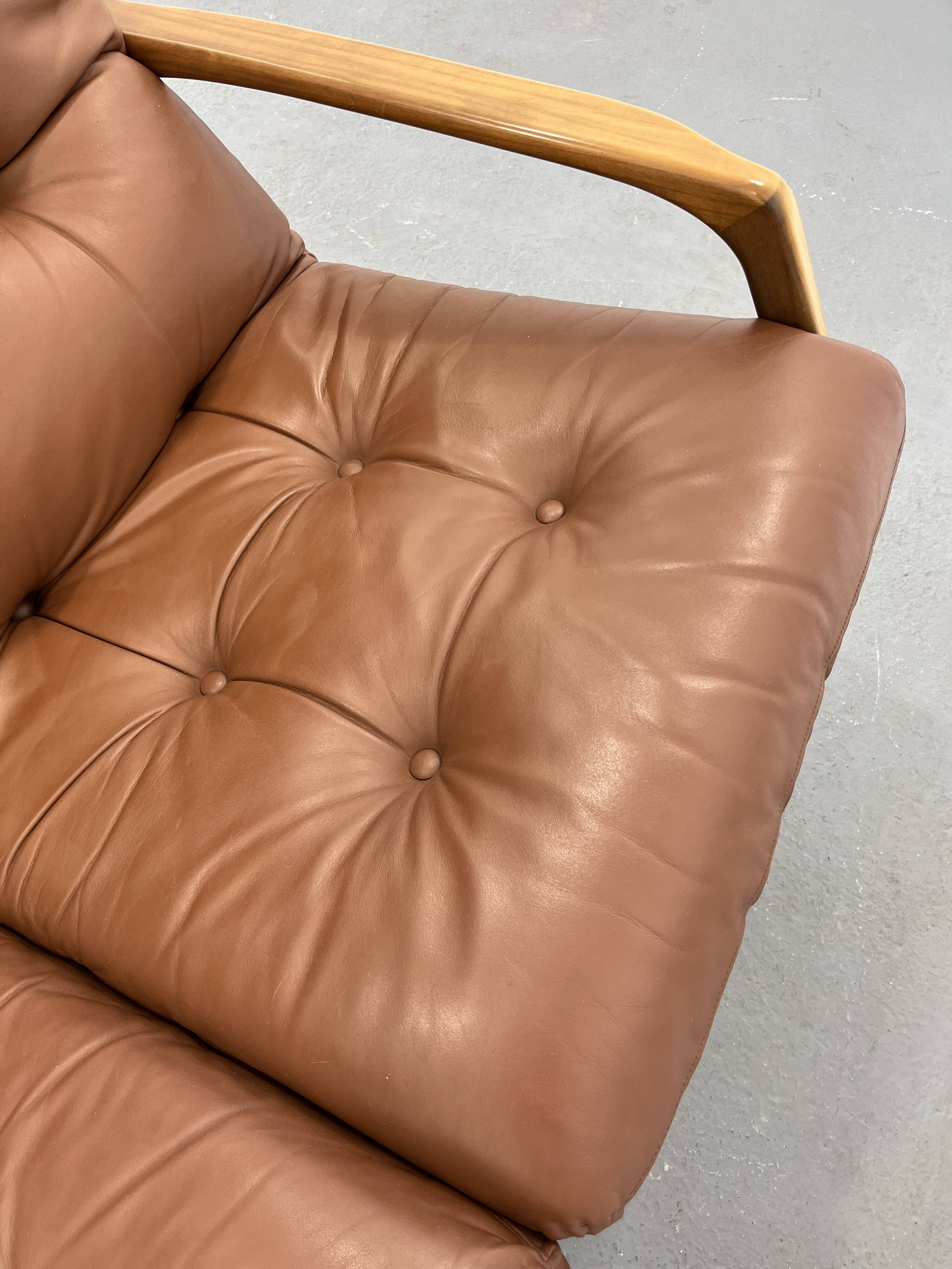 Vintage 3-seater sofa by Eugen Schmidt for Soloform, 1960 s