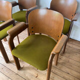 Set of 4 Armchairs by Bruno Rey for Dietiker 1970