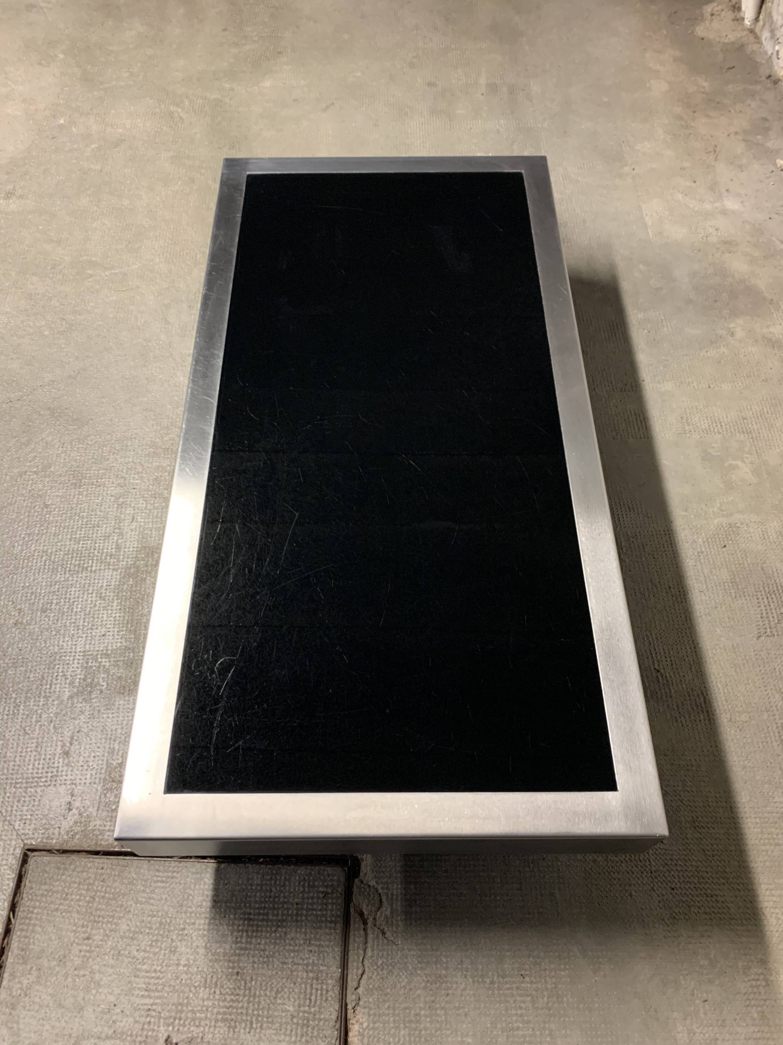 Vintage Retro Design Coffee Table in the Willy Rizzo Style