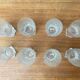 Mid-century Finnish Verres Aslak by Tapio Wirkkala for Iittala, set of 8.