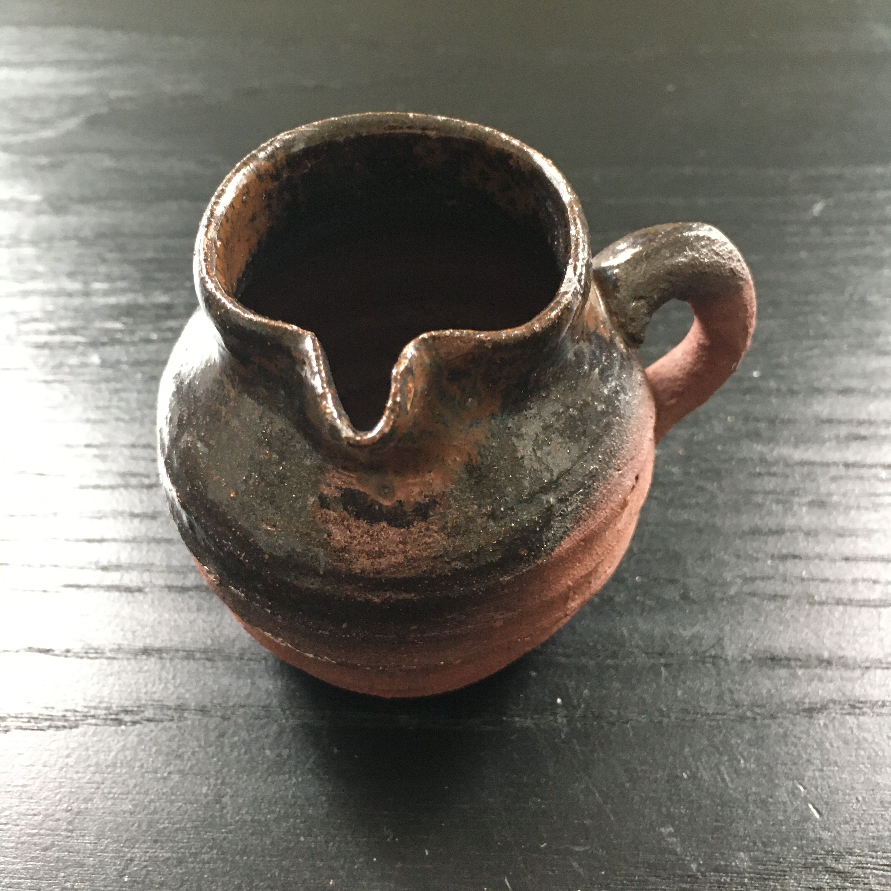 Pair of stoneware jugs