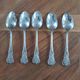 Solid silver spoons 1st grade 925° Master Goldsmith Prudent Quitte 1882