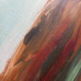 Marine with Shimmering Boats – Knife Oil by Louis D. Garrido