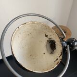Vintage 1960s Jielde 2-arm lamp, original matte black - 100 cm