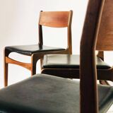 Suite of 3 vintage Scandinavian chairs