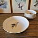 Moulin des Loups Volubilis bowl and dish set
