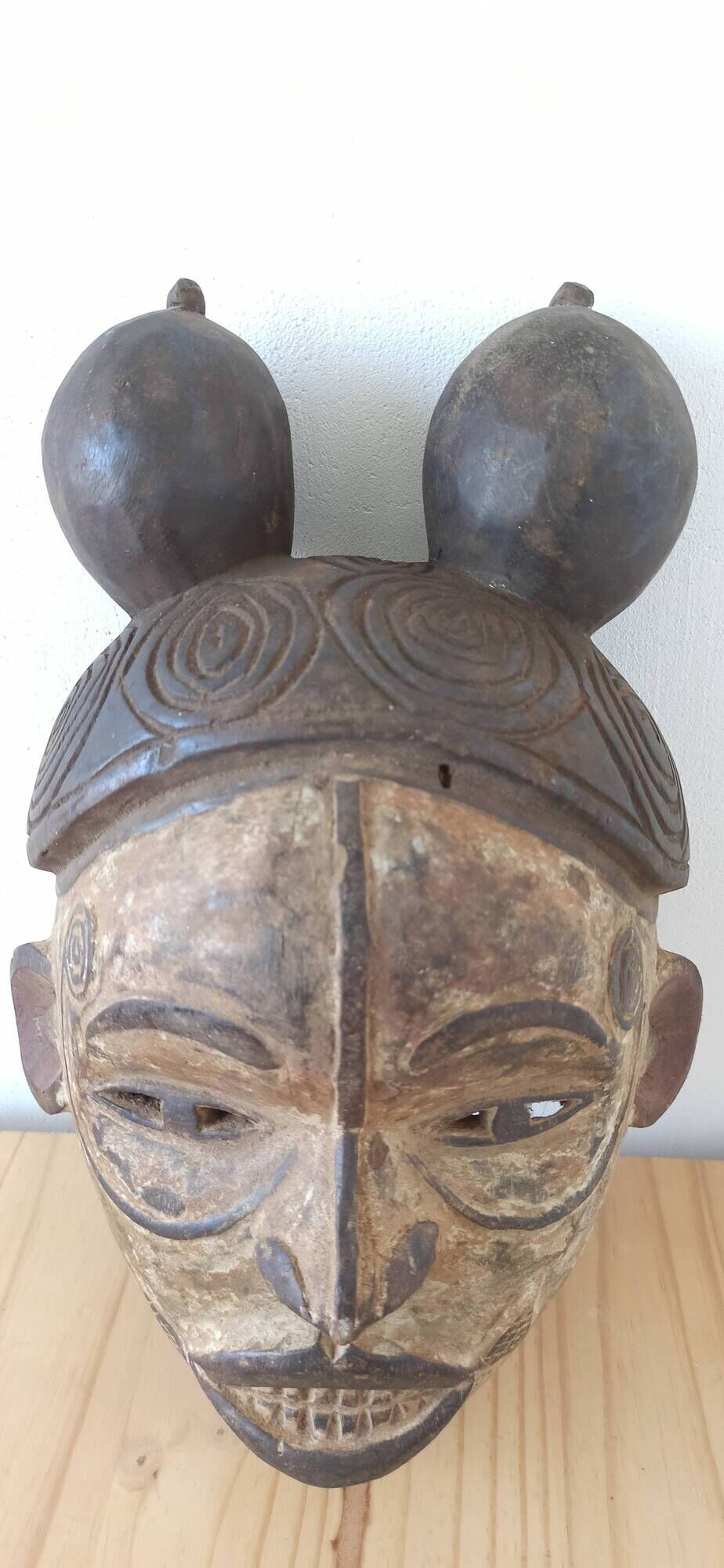 Igbo wooden mask from Nigeria - African tribal art