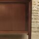 Vintage Scandinavian design sideboard with tambour doors