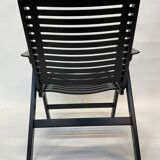 Niko Kralj Slovenian Rex Plywood Folding Chair for Stol 1950s in Black