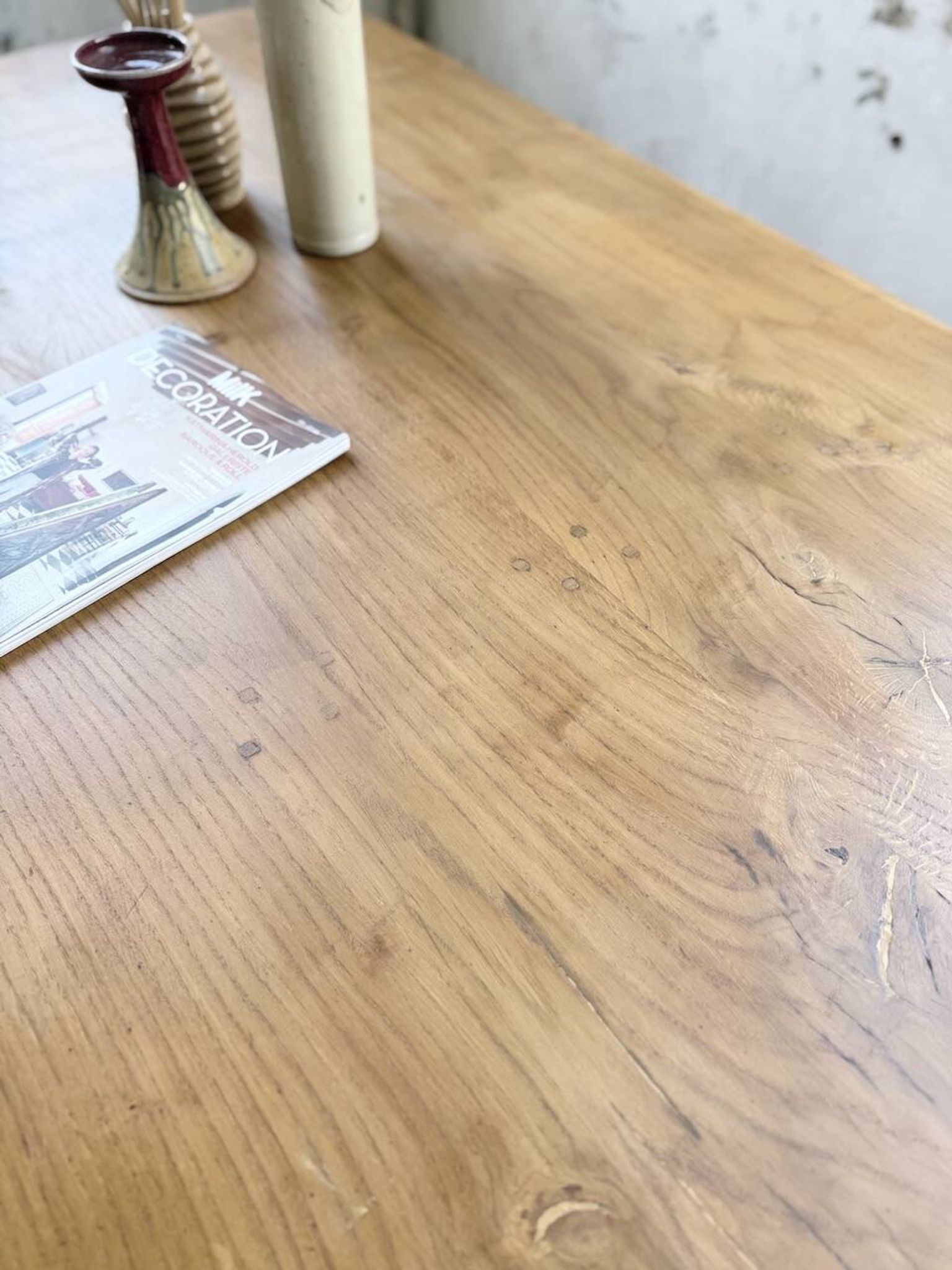 Table monastère chêne 1950 XXL