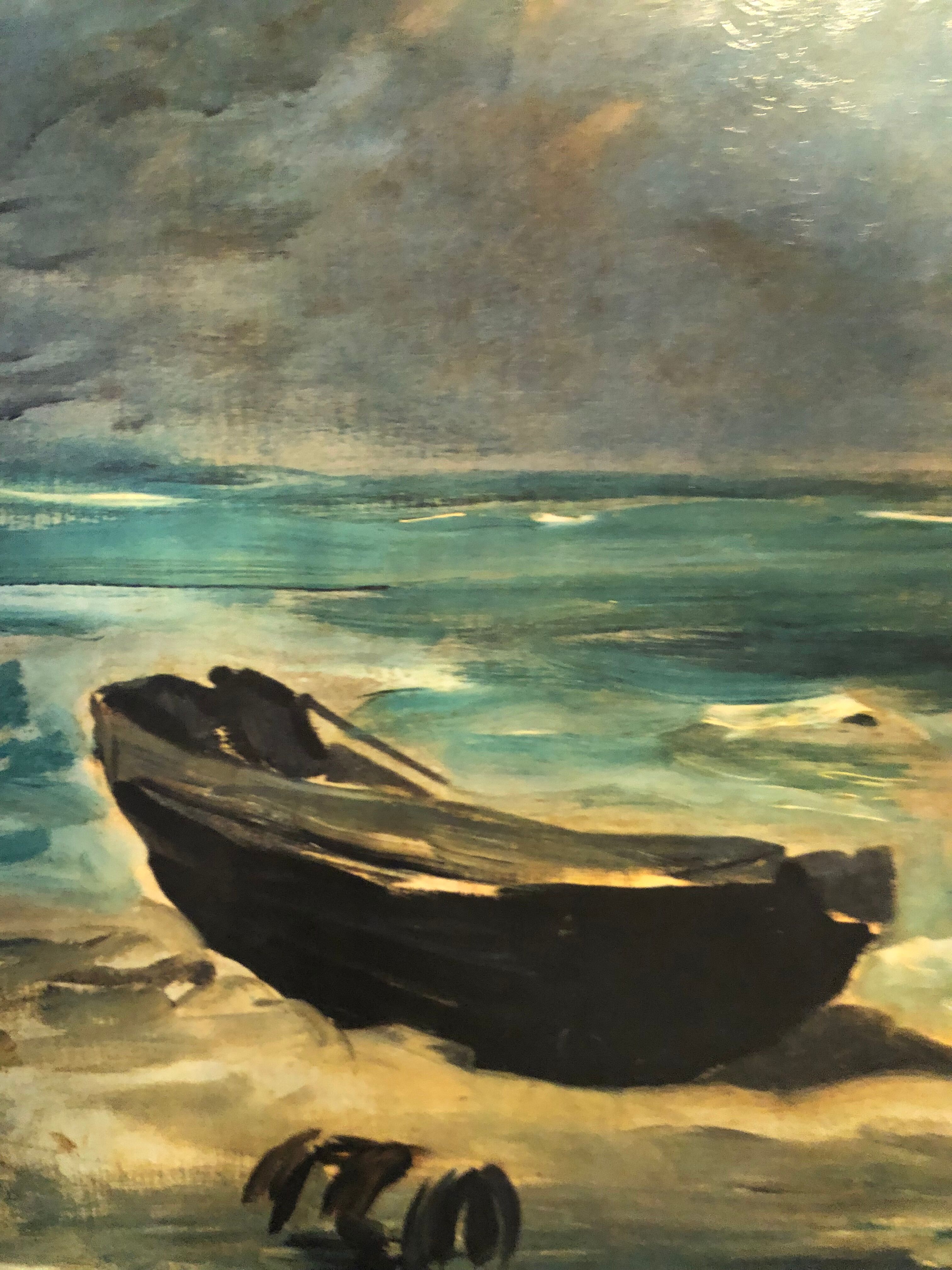 Tableau "Barque échouée"