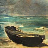 Tableau "Barque échouée"
