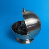 Vintage stainless steel sugar bowl